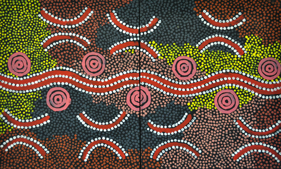 Clifford Possum paintings - Mitchell Fine Art