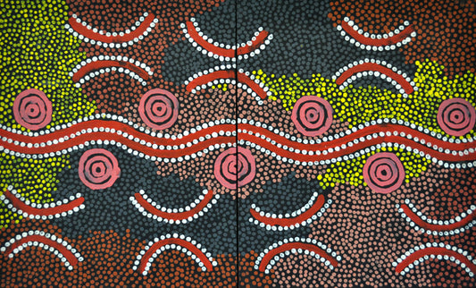 Clifford Possum paintings - Mitchell Fine Art