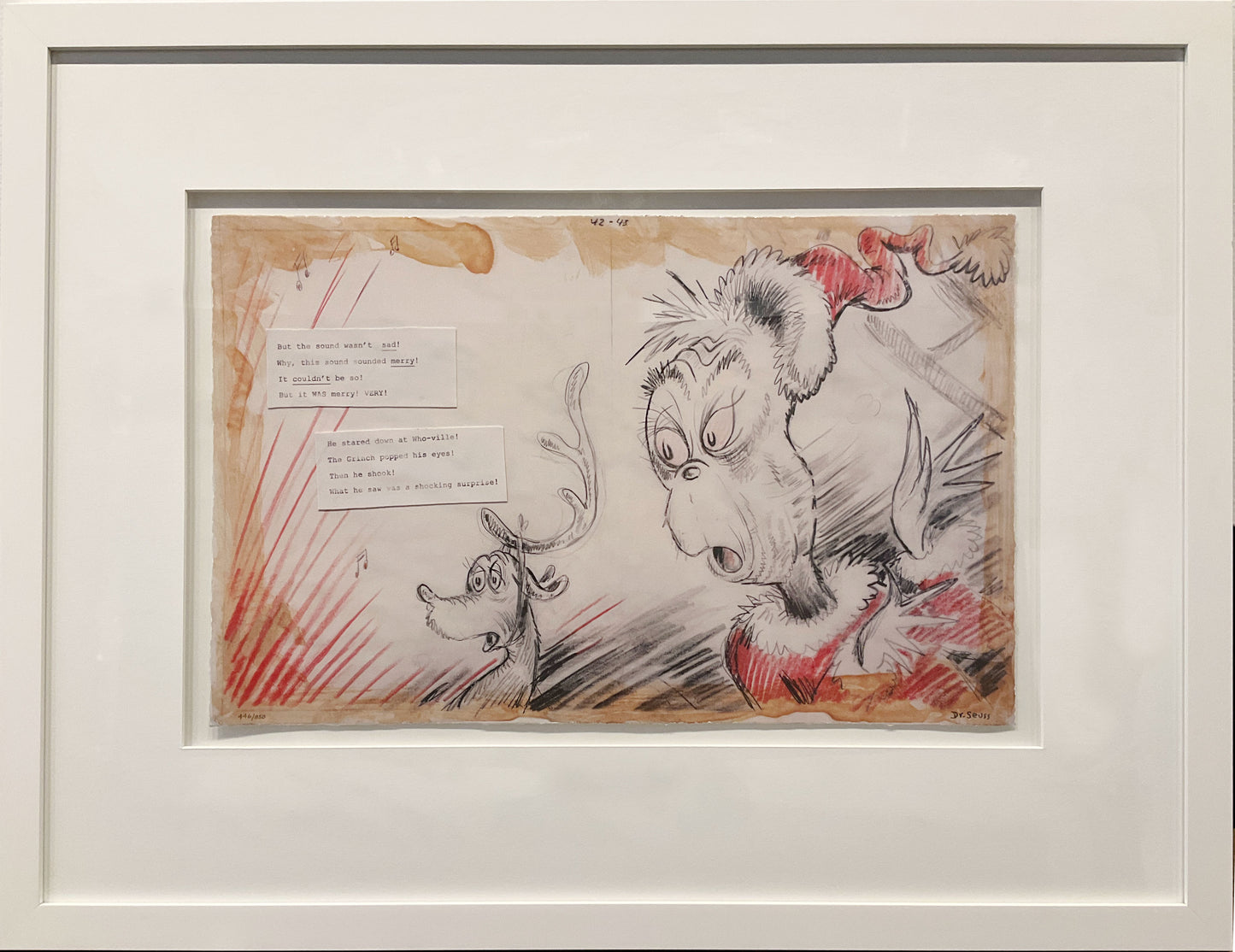 Dr Seuss Art - This Sound Sounded Merry