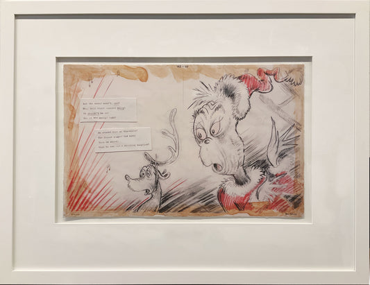 Dr Seuss Art - This Sound Sounded Merry