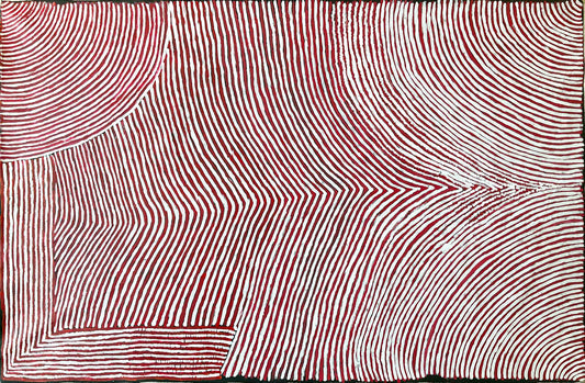 Eunice Napanangka Jack | Tali (My Country) A6790 - Mitchell Fine Art