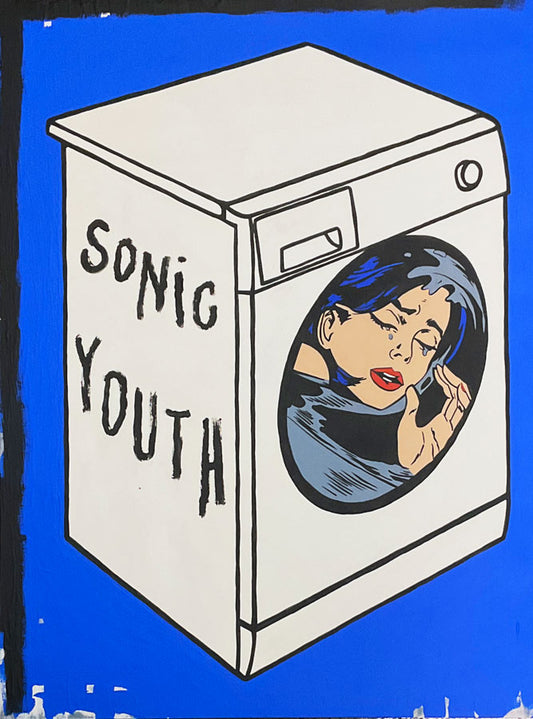 Franch Gohier paintings | 'Washing Machine' 2023
