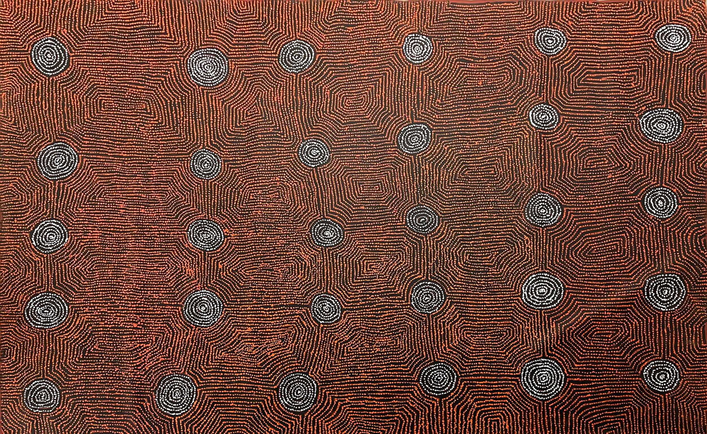 George Ward Tjungurrayi paintings | aboriginal art for rent