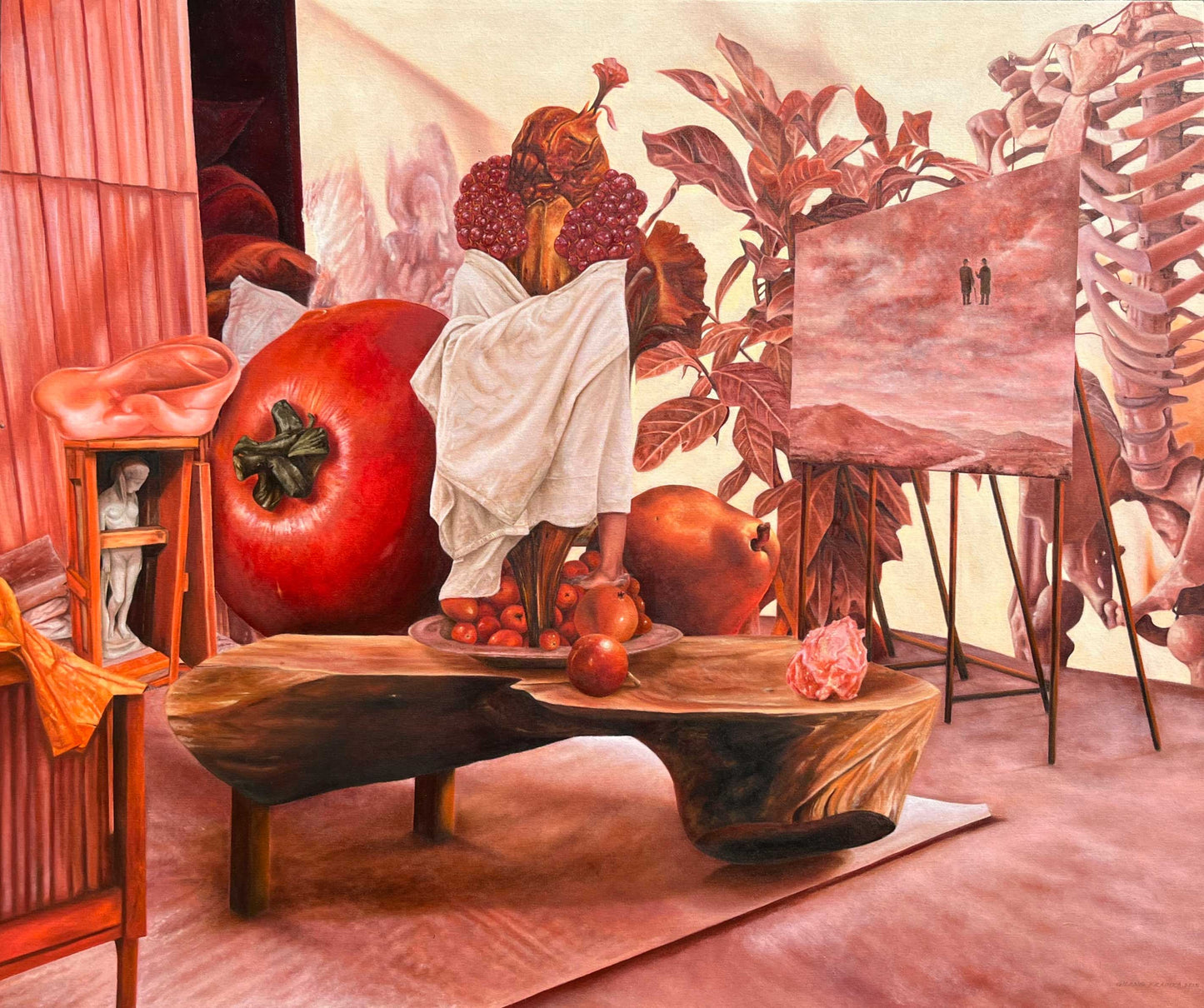 Gilang Fradika 'Serupa Tabuh' Painting