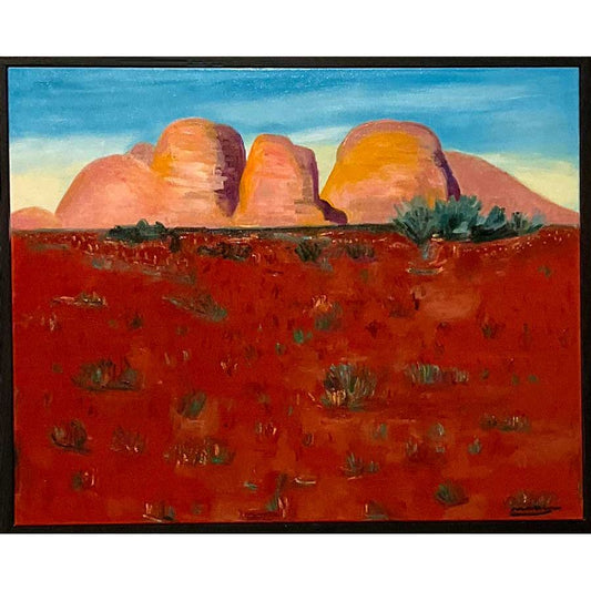 Jeff Makin paintings - The Olga's 61x76cm