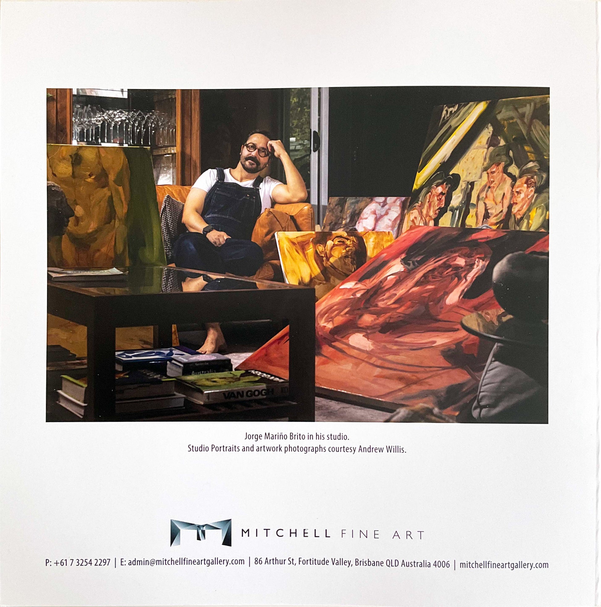 Jorge Mariño Brito Signed Exhibition Catalogues