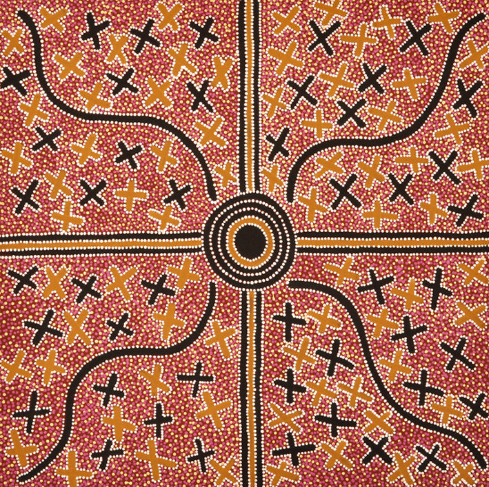 Lindsay Bird Mpetyane paintings - Aboriginal art Brisbane