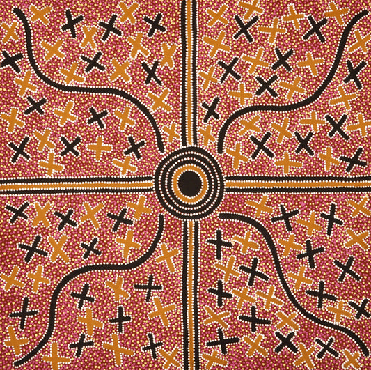 Lindsay Bird Mpetyane paintings - Aboriginal art Brisbane