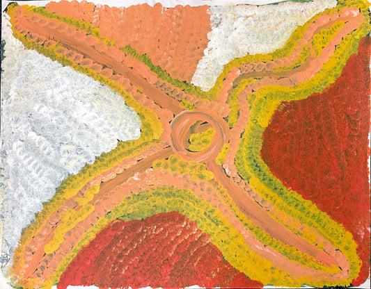 Lorna Fencer Napurrula 'Yala (Bush Potato' Dreaming