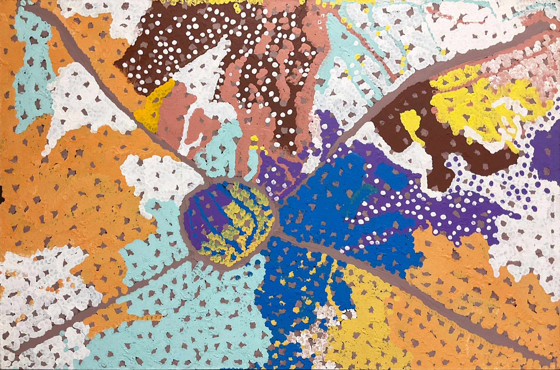 Lorna Fencer Napurrula Aboriginal art