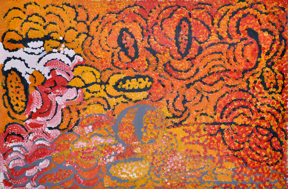 Lorna Fencer Napurrula Aboriginal Painting