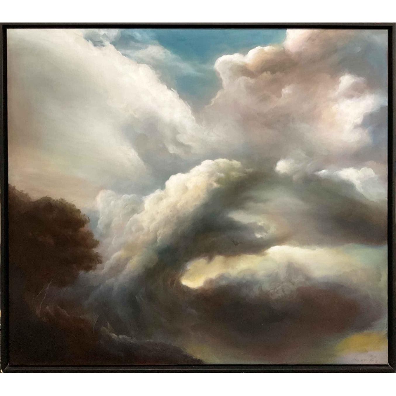 Min-Woo Bang art - Cloud paintings