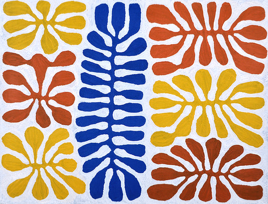Mitjili Napurrula paintings - Contemporary aboriginal art