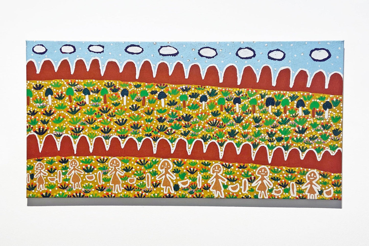 Molly Jugadai Napaltjarri - Art Gallery Brisbane