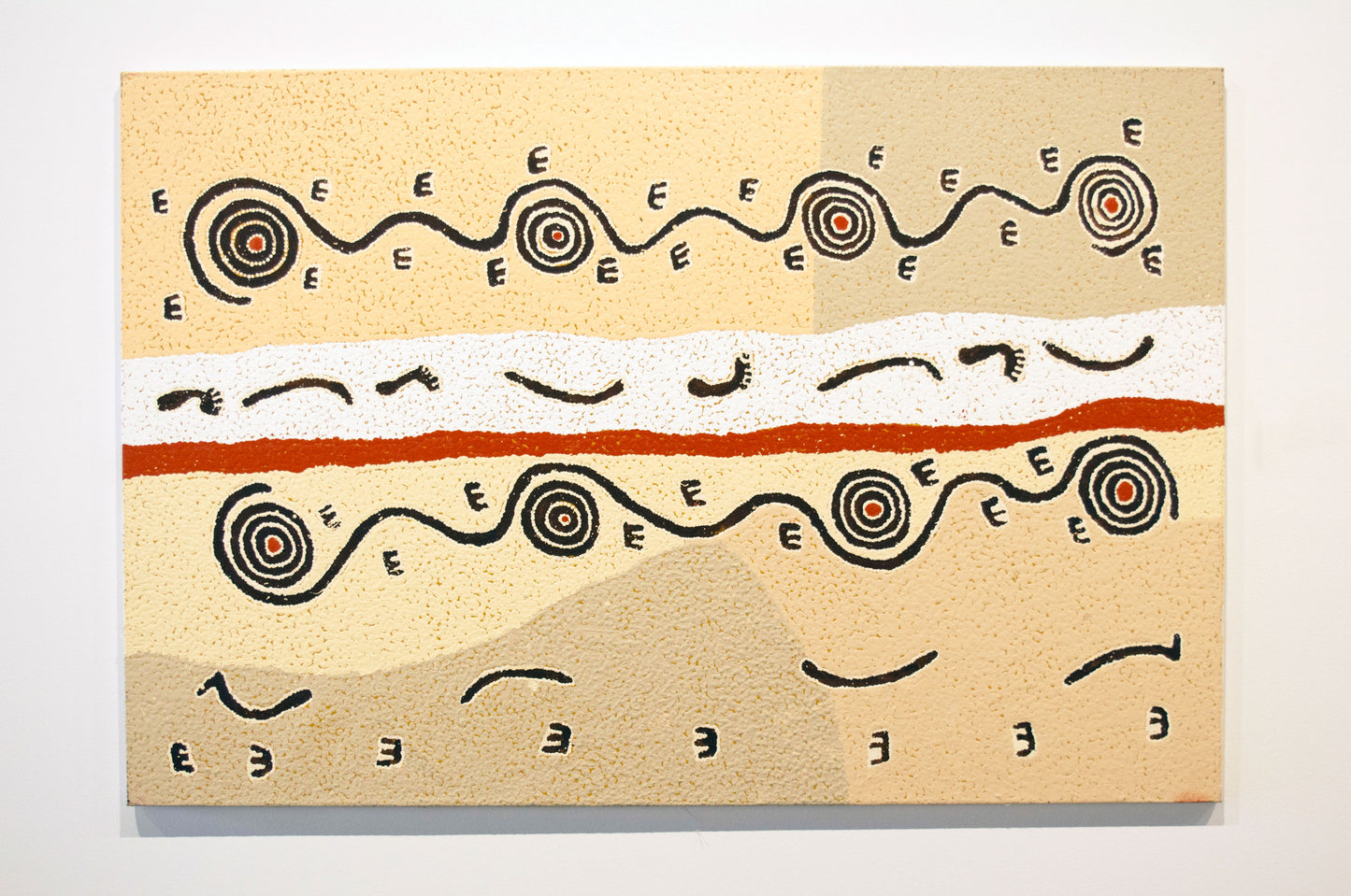 Paddy Stewart Tjapaltjarri Senior Aboriginal Artist