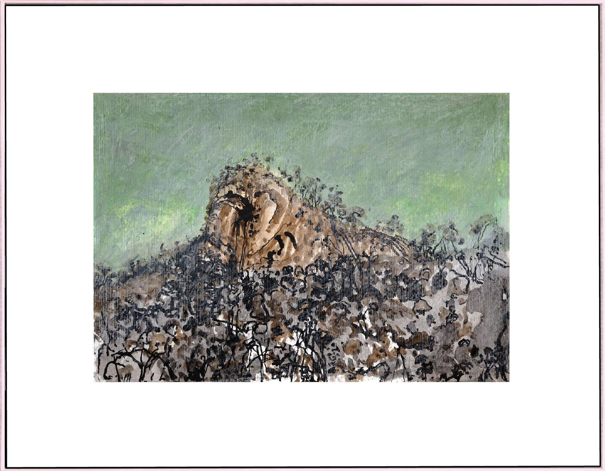 Peter Hudson 'Mountain (Tibbrowuccum)'