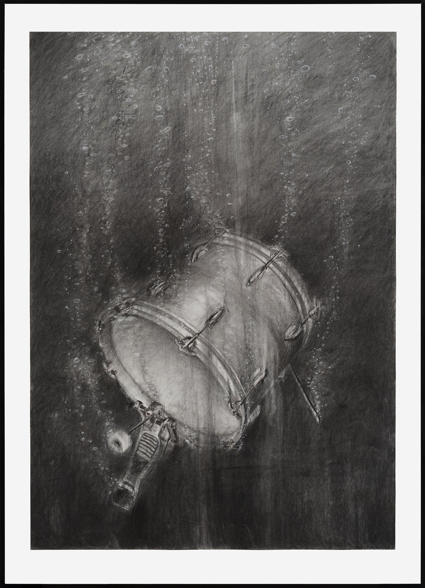 Peter Hudson artist | Charcoal paintings for sale