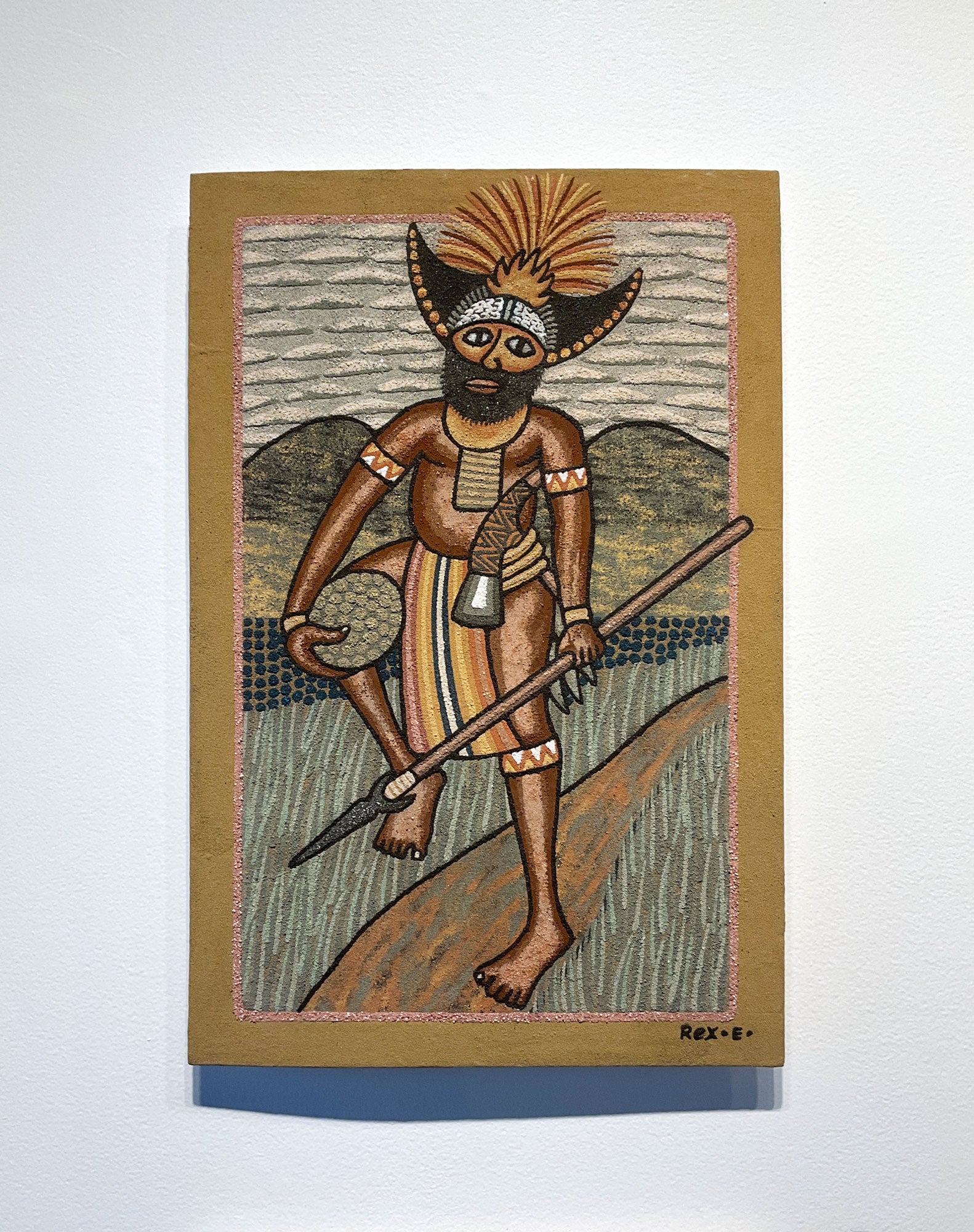 Sand Paintings from Papua New Guinea