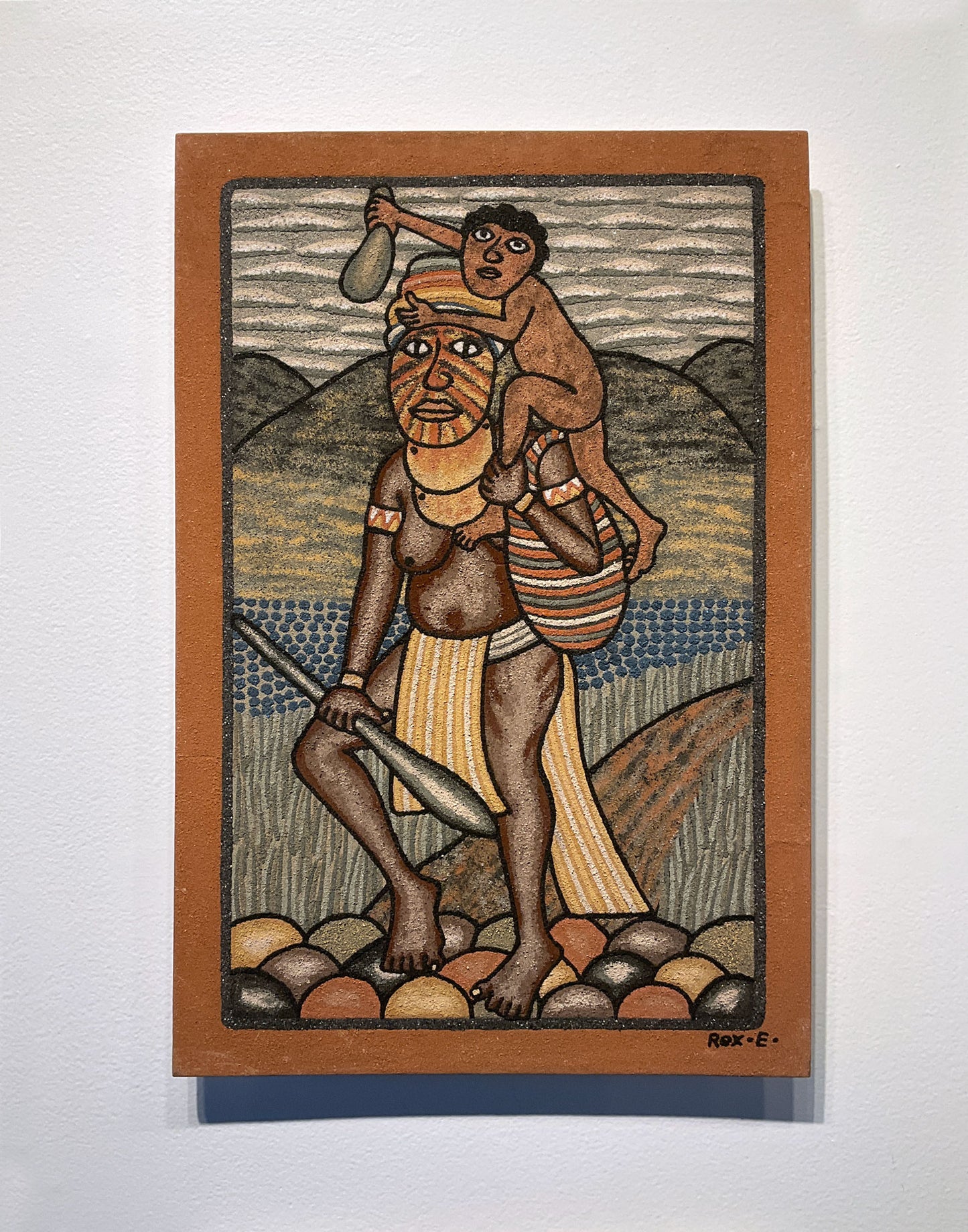 Sand Paintings from Papua New Guinea