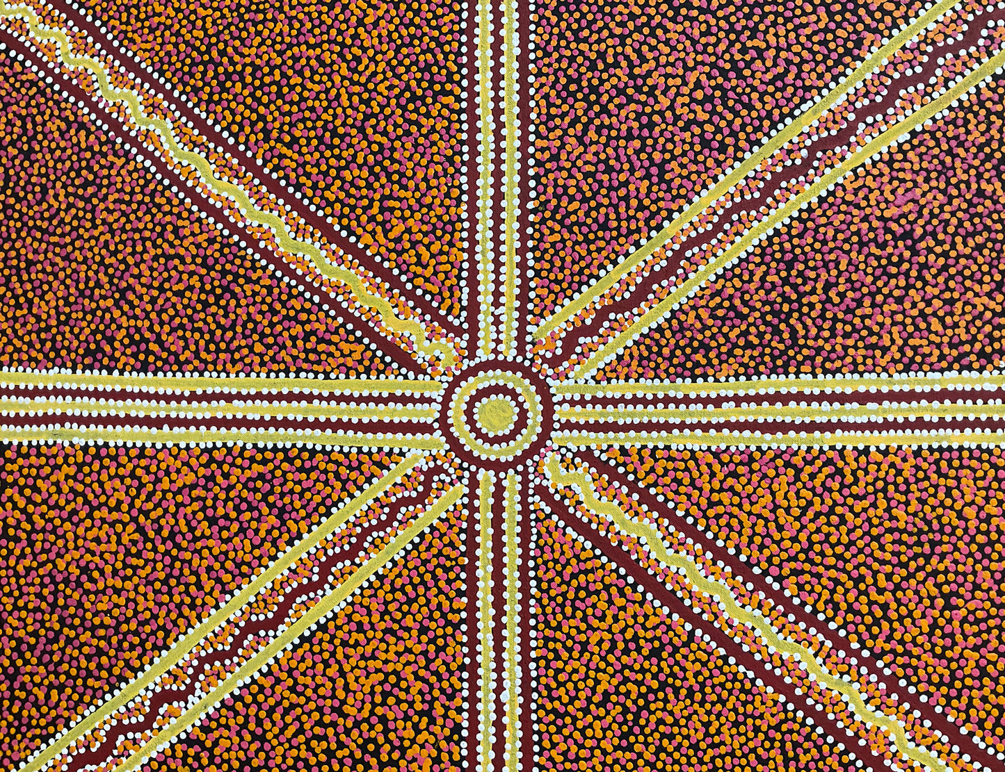 Ronnie Bird Jungala 'Men's Dreaming'