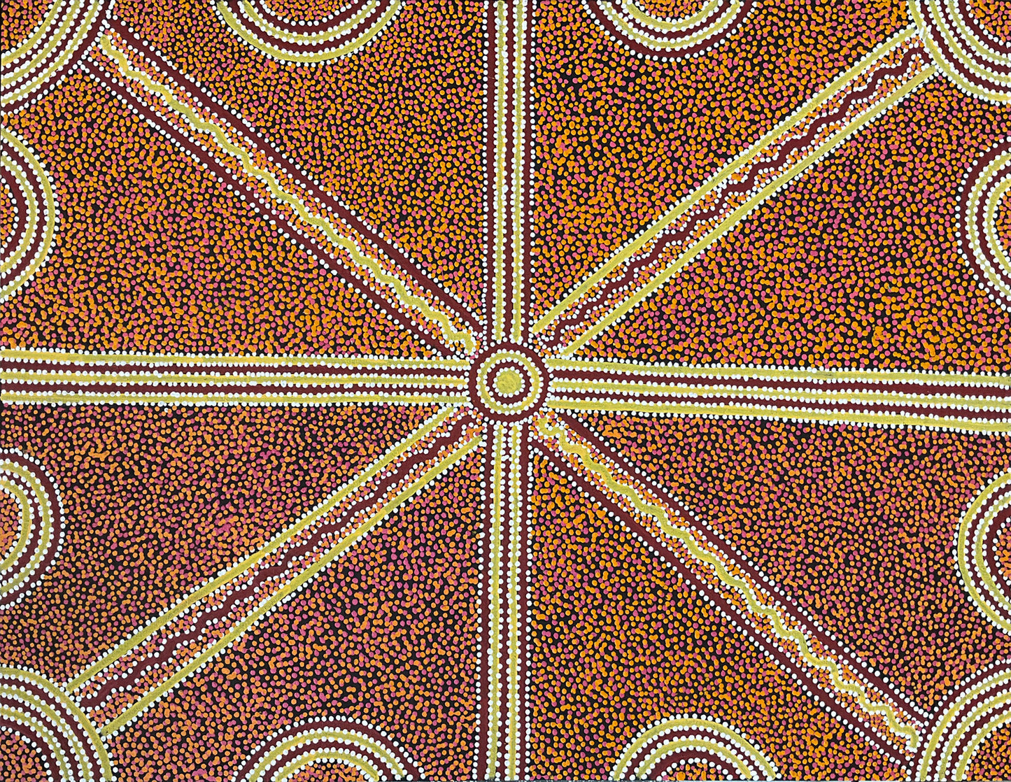 Ronnie Bird Jungala 'Men's Dreaming'