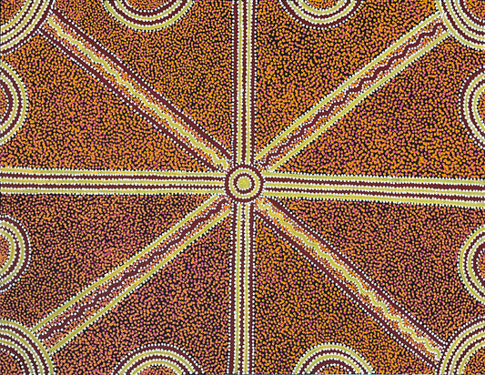 Ronnie Bird Jungala 'Men's Dreaming'