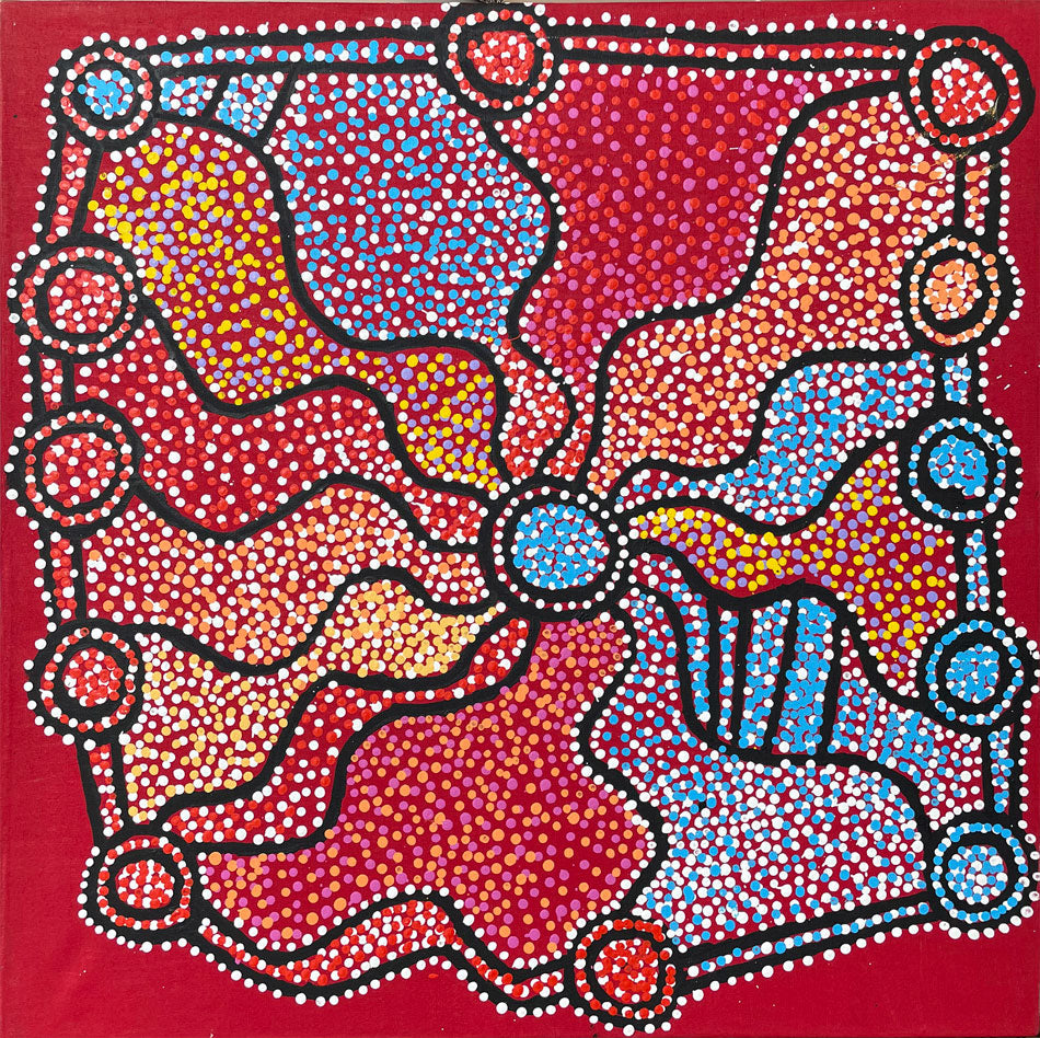 Shorty Jangala Robertson - Aboriginal Water Dreaming stories