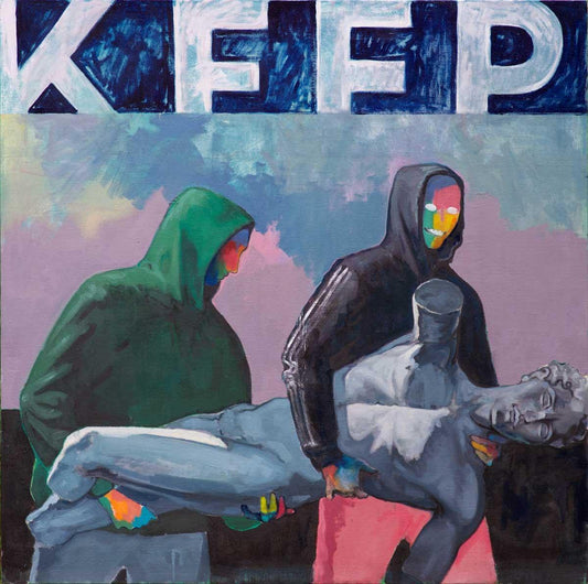 Matthew Cheyne art - 'Take What You Need - Keep' - Mitchell Fine Art