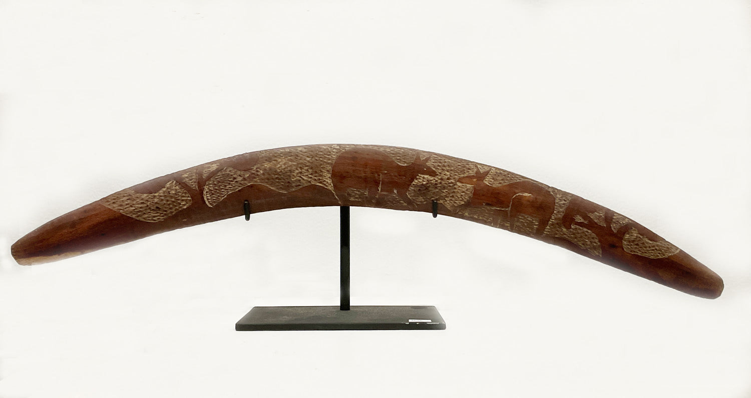 Traditional Aboriginal Boomerang - Aboriginal Artefacts