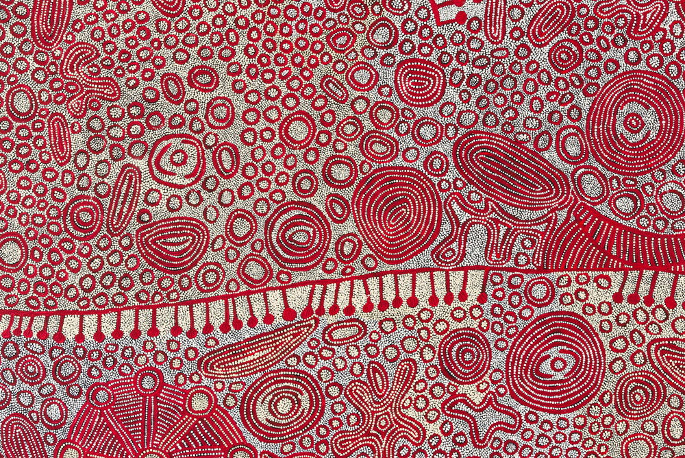 Yinarupa Nangala - First Nations artwork