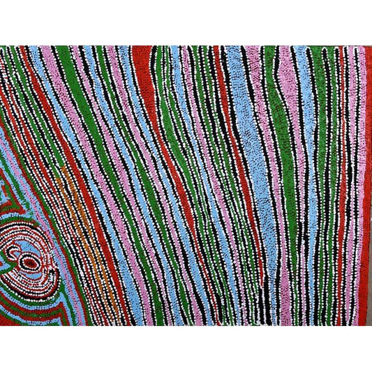 Liddy Walker Napanangka | Wakirlpirri Jukurrpa (Dogwood Dreaming) A14706 - Aboriginal painting