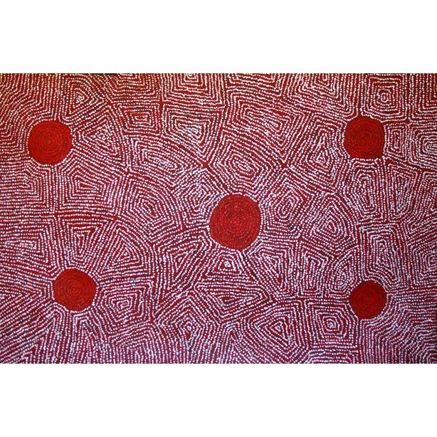 George Ward Tjungurrayi | Tingari (Mens Dreaming) A8935 - Mitchell Fine Art