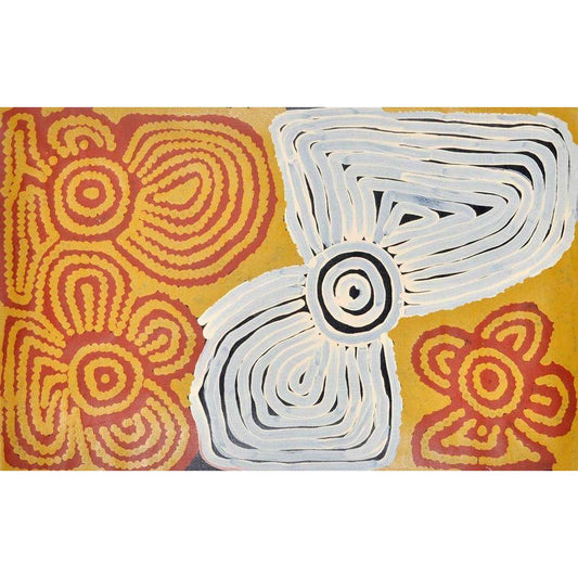 Dr George Ward Tjapaltjarri | Tingari Cycle A2516 - Mitchell Fine Art