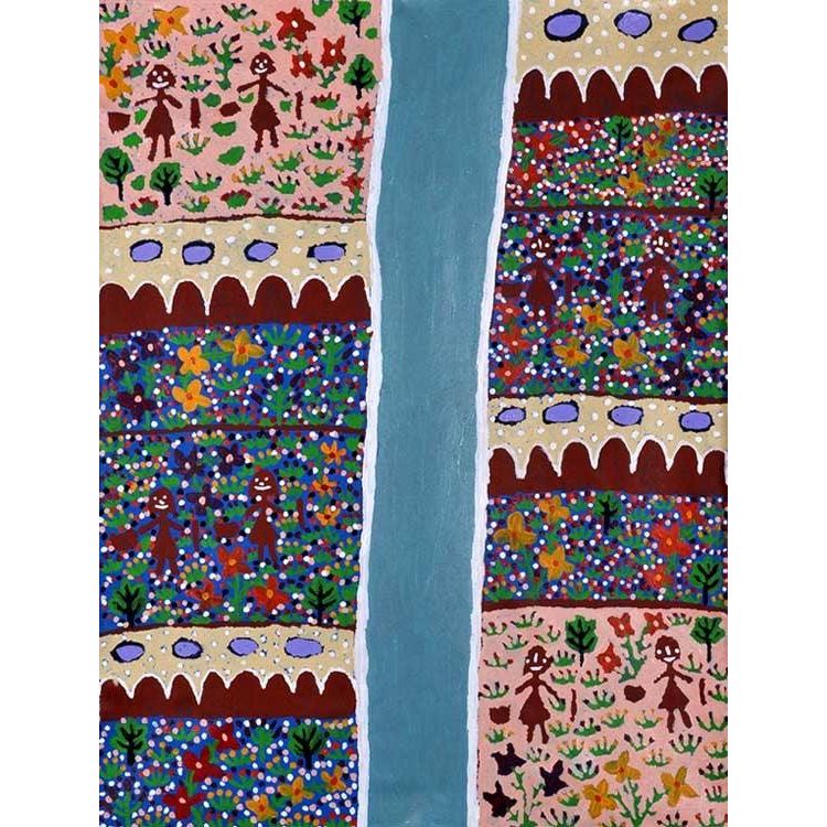 MOLLY JUGADAI NAPALTJARRI | Napaltjarri Sisters A15900 - Mitchell Fine Art