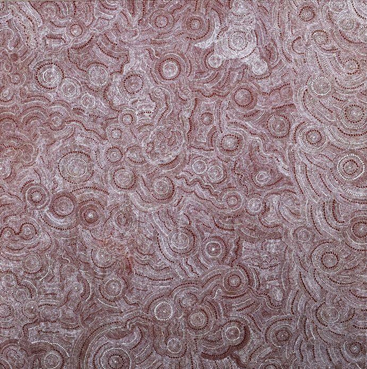 Eva Napaltjarri Nelson | Ngadajirri (Budgerigar Dreaming) A15956 - Mitchell Fine Art