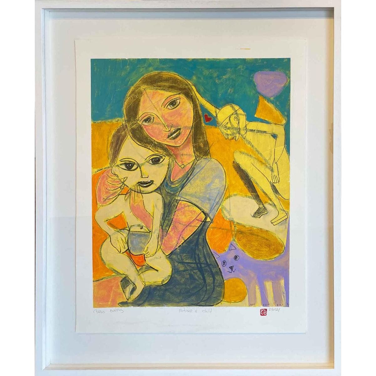 Carlos Barrios - Mother & Child I - Contemporary Artwork