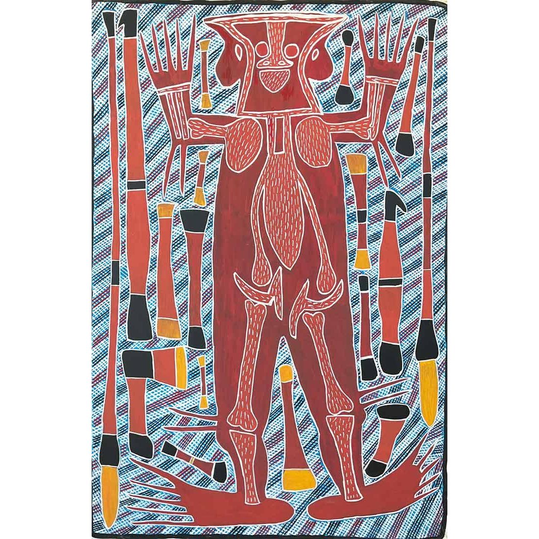 Djambu Barra Barra | Devil Devil Man MK18285 - Mitchell Fine Art