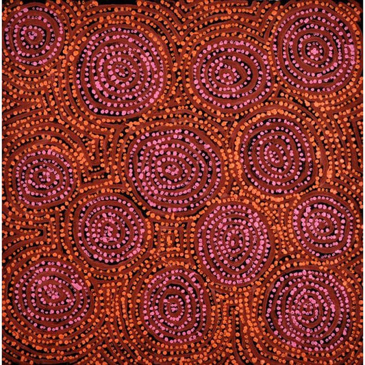 George Ward Tjungurrayi | Tingari (Mens Dreaming) A10633 - Mitchell Fine Art