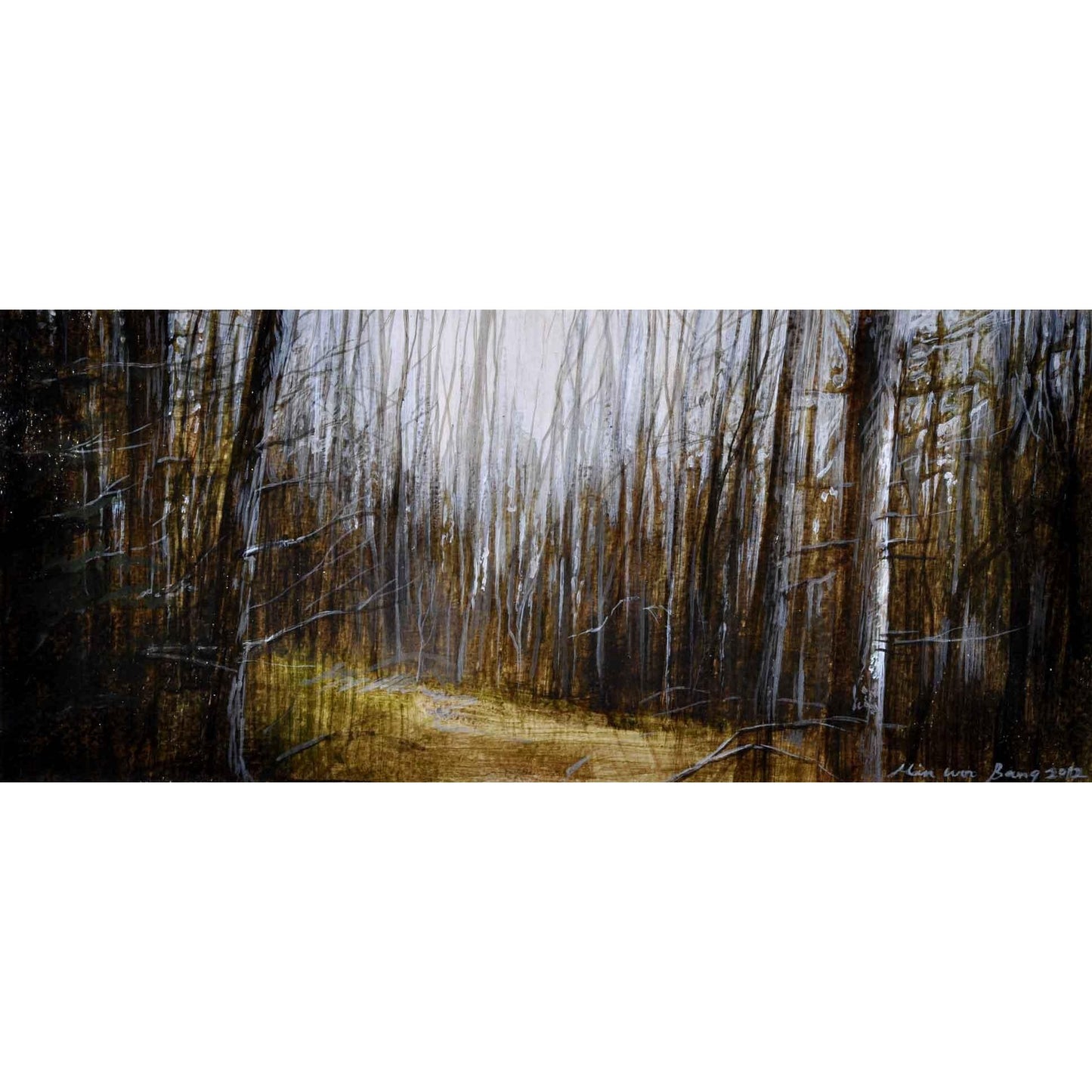 Looking into Forest - Mitchell Fine Art