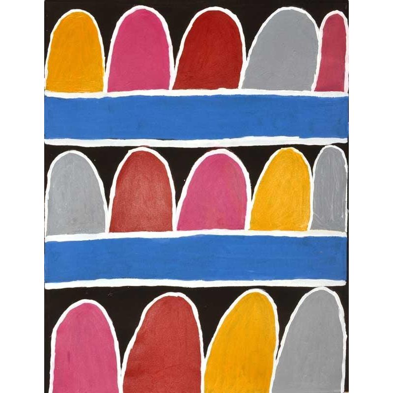 Molly Jugadai Napaltjarri - Lake McDonald A15784 - Mitchell Fine Art