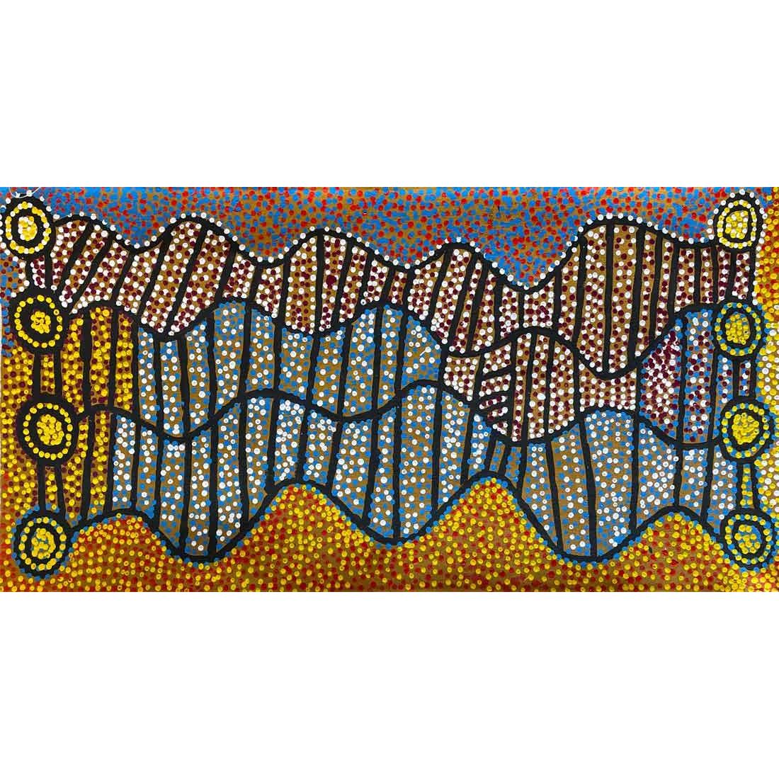 Shorty Jangala Robertson paintings - Australian Aboriginal Art for sale