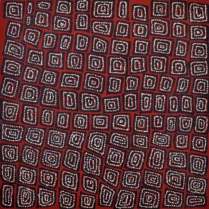 Thomas Tjapaltjarri paintings - Aboriginal Art Brisbane