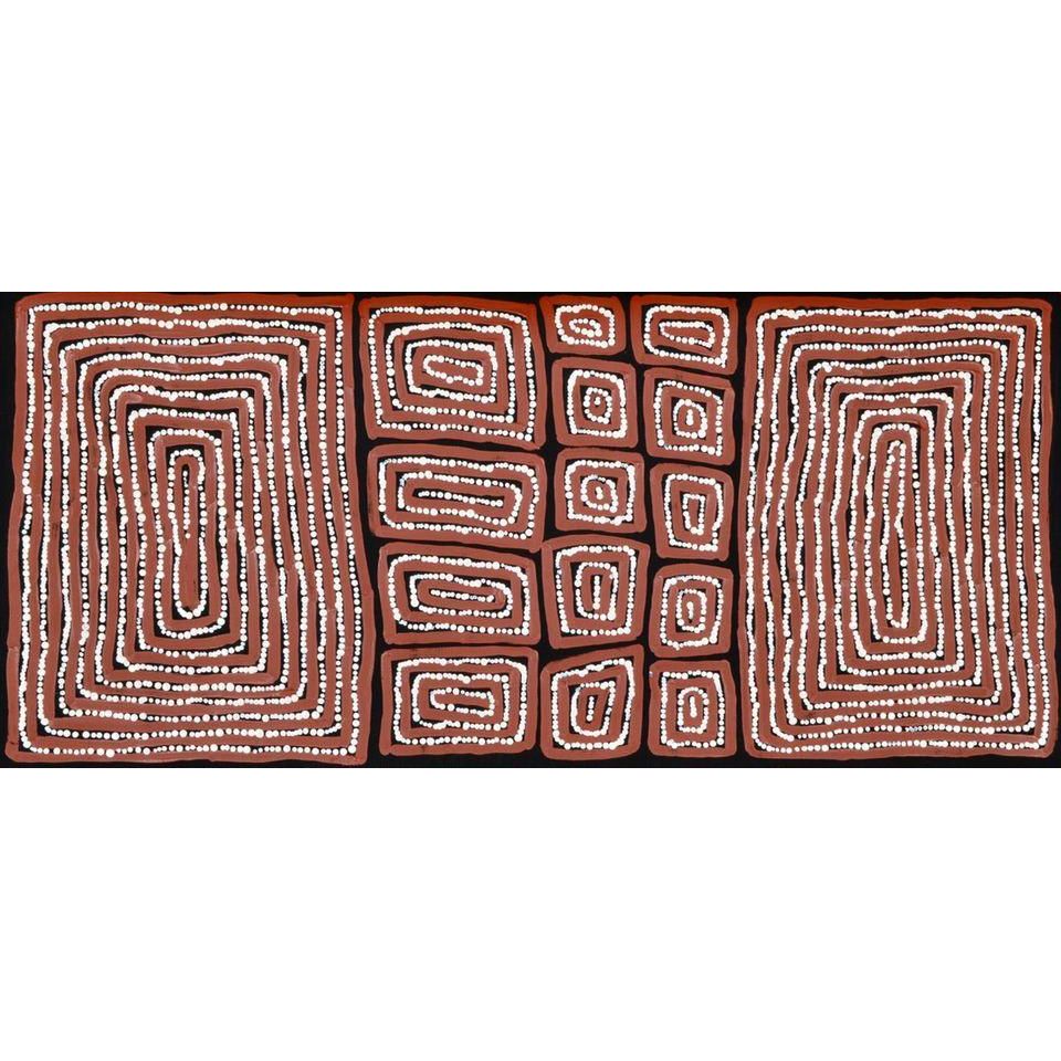 Thomas Tjapaltjarri art - Mitchell Fine Art Brisbane.