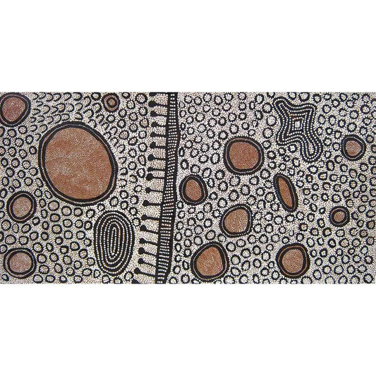 Yinarupa Nangala Aboriginal painting - Mitchell Fine Art